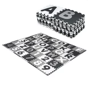 Podłogowa mata puzzle dla dzieci Sapphire Kids SK-20 - cyferki i literki - Maty piankowe - miniaturka - grafika 1