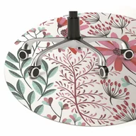 Podnóżki, podpórki, podkładki - Mata na podłogę pod krzesło Kwiecisty wzór fi100 cm - miniaturka - grafika 1