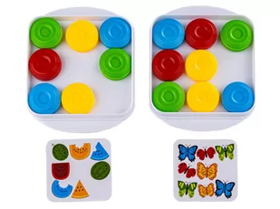 Gra Logiczna SZYBKIE KRĄŻKI Puck Puzzle Karty, Dzwonek, Zręcznościowa - Łamigłówki - miniaturka - grafika 2