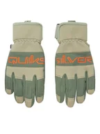 Rękawiczki - Quiksilver Rękawiczki Męskie EQYHN03198 Zielony - miniaturka - grafika 1