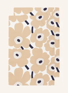 Marimekko Ściereczki Do Naczyń Pieni Unikko Z Lnu, 2 Szt. beige - Ściereczki, gąbki, czyściki - miniaturka - grafika 1