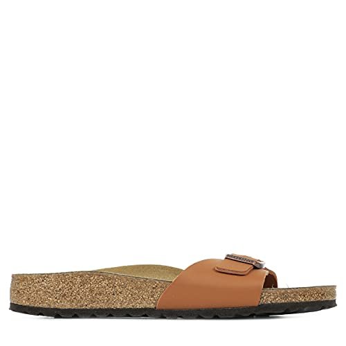 BIRKENSTOCK Badrid BF klapki damskie, Brandy Braun, 46 EU