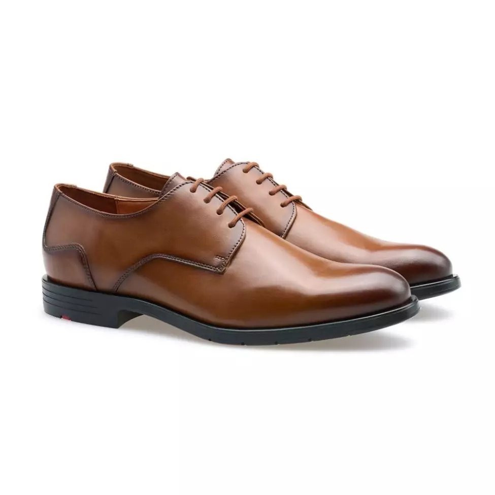 LLOYD EEZY 110 Buty Męskie Półbuty Skórzane Eleganckie Sznurowane 44