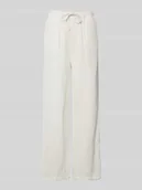 Spodnie damskie - Spodnie o kroju regular fit z szeroką nogawką model ‘THYRA’ - miniaturka - grafika 1