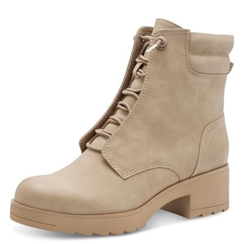 Marco Tozzi Damskie 2-25243-45 modne kozaki, taupe nubuk, 38 EU, taupe nubuk, 38 EU
