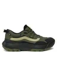 Sneakersy męskie - Sneakersy Vans VN000CVUOLV1 Zielony - miniaturka - grafika 1