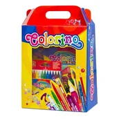 Szkolne artykuły papiernicze - COLORINO Zestaw szkolny plastyczny - wyprawka szkolna Colorino - miniaturka - grafika 1