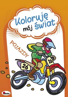 Pojazdy. Koloruję mój świat - Książki edukacyjne - miniaturka - grafika 2