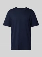 Koszulki męskie - T-shirt o kroju regular fit z czystej bawełny z gumowanym nadrukiem z logo - miniaturka - grafika 1