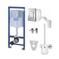 Stelaże i zestawy podtynkowe do WC - GROHE 39000000 Zestaw podtynkowy WC GROHE RAPID SL 39000 FRESH 6 w 1 SKATE COSMOPOLITAN CHROM - miniaturka - grafika 1