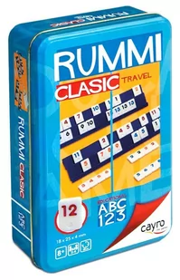 Cayro Rummy Classic wersja podróżna - Gry planszowe - miniaturka - grafika 1