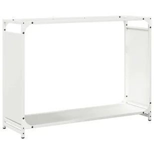 vidaXL Stojak na drewno opałowe 90x28x65 cm Stal walcowana na zimno - Wózki magazynowe - miniaturka - grafika 1