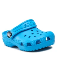 Klapki i japonki damskie - Crocs Klapki Classic Clog T 206990 Ocean - miniaturka - grafika 1
