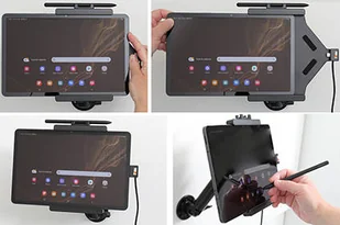 Uchwyt aktywny z kablem USB do Samsung Galaxy Tab S8 SM-X700 - Akcesoria do tabletów i e-booków - miniaturka - grafika 6