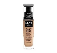 Podkłady do twarzy - NYX PROFESSIONAL MAKEUP Podkład matujący True beige - miniaturka - grafika 1