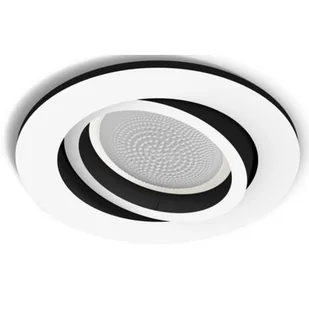 Philips Philips Hue Buckram Potrójne oświetlenie punktowe - czarne - z regulatorem przyciemniania 929003047501 - Systemy inteligentnych domów - miniaturka - grafika 1