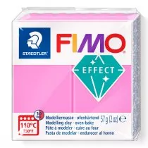 Staedtler Masa plastyczna termoutwardzalna Effect, neon różowy, 57g, kostka - Masy plastyczne - miniaturka - grafika 1