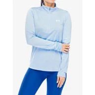 Bluzy sportowe damskie - Bluza damska Under Armour UA Tech Twist 1/2 Zip - miniaturka - grafika 1