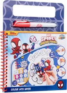 Kolorowanki, wyklejanki - Spidey i jego super przyjaciele - kolorowanka wodna - miniaturka - grafika 1