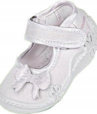 Viggami kapcie dziecięce Rzepy BABY GIRL BIAŁE 19