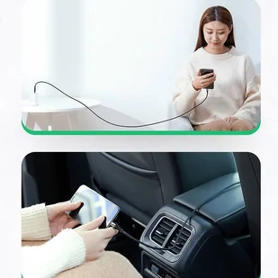 Joyroom kabel przewód USB Typ C - Lightning Power Delivery 20W 2,4A 1,2m czarny (S-1224K2 Black) - Kable USB - miniaturka - grafika 11
