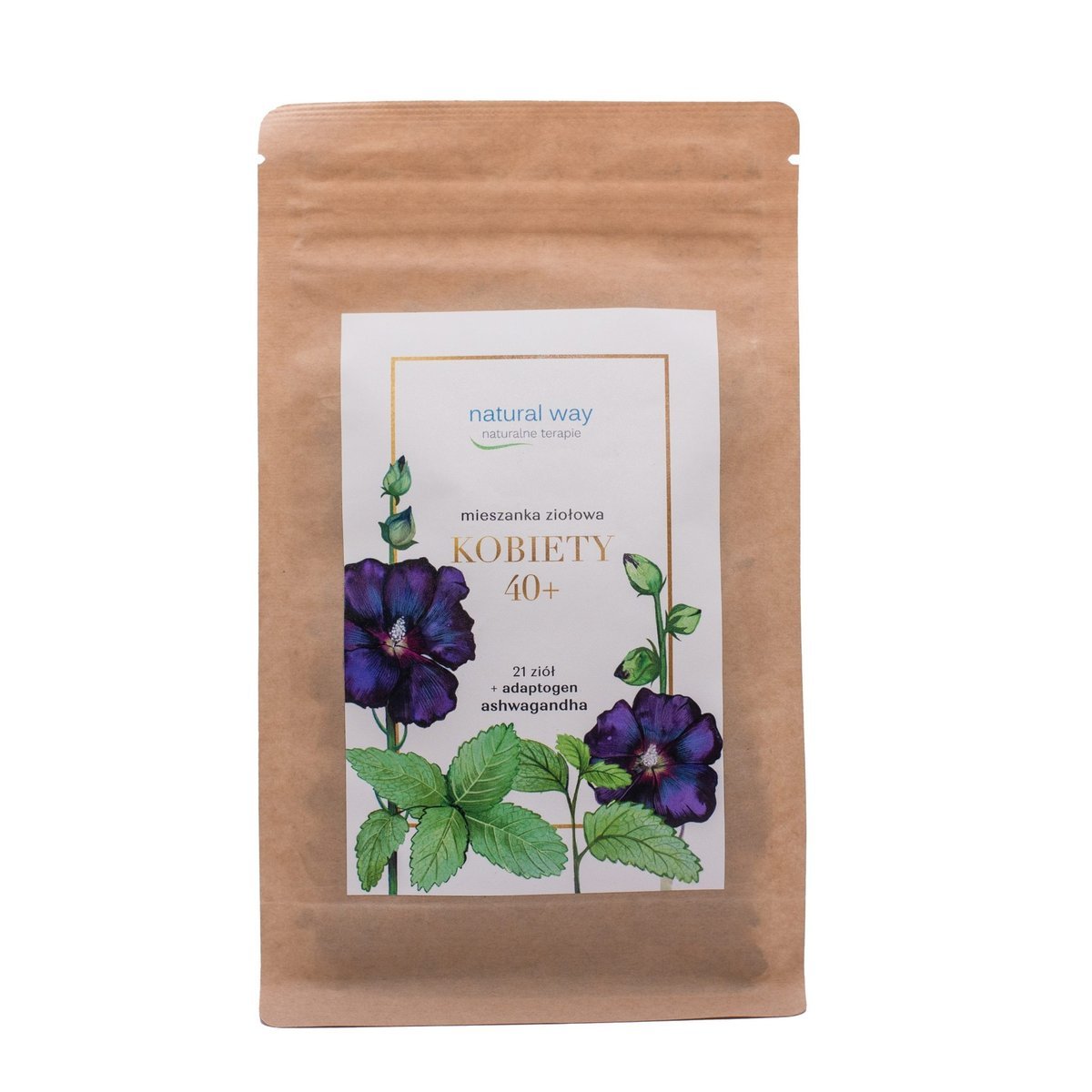 Ziołowa herbata dla kobiet 40+ Natural Way 90 g – menopauza, adaptogen, komfort