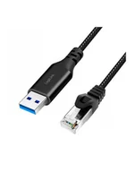 Kable USB - LogiLink USB 3.0 - RJ45 3.0m - miniaturka - grafika 1