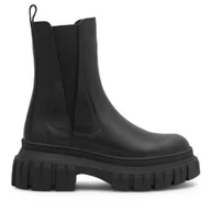 Botki damskie - Botki Badura LOUROSA-23FW13 Czarny - miniaturka - grafika 1