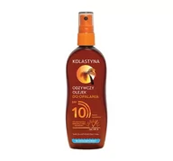 Balsamy i kremy do opalania - Kolastyna Odżywczy Olejek Do Opalania Spf 10 150ml - miniaturka - grafika 1