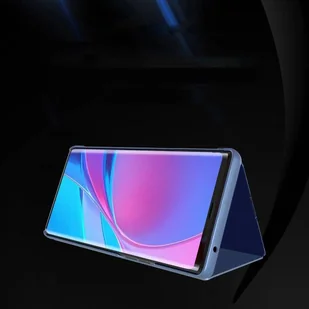 Clear View Case futerał etui z klapką Samsung Galaxy A72 4G czarny - Etui i futerały do telefonów - miniaturka - grafika 7