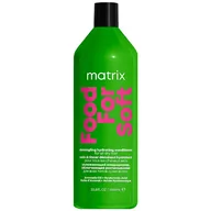 Odżywki do włosów - Matrix Food For soft, intensywnie nawilżająca odżywka do wszystkich rodzajów włosów suchych, 1000ml - miniaturka - grafika 1