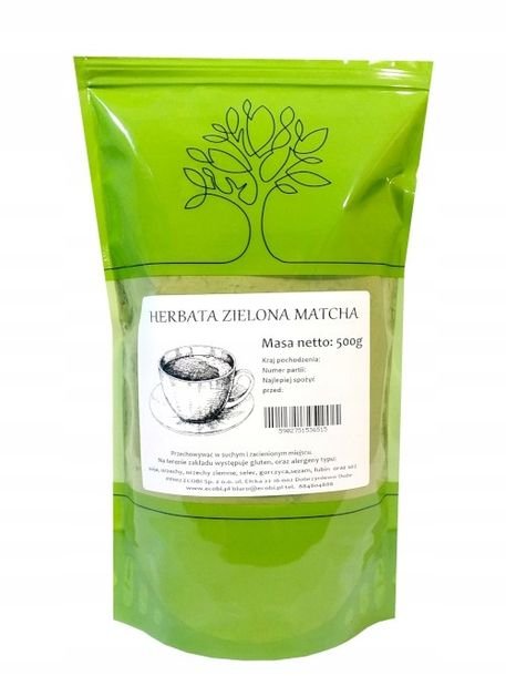 Herbata Zielona Matcha 500g Proszek Ecobi