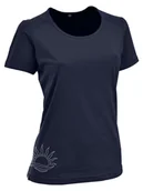 Koszulki sportowe damskie - Maul Sport Koszulka funkcyjna "Rhein" w kolorze granatowym - miniaturka - grafika 1