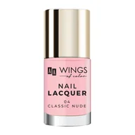 Lakiery do paznokci - AA WINGS OF COLOR Nail Lacquer Lakier do paznokci 04 Classic Nude 10 ml - miniaturka - grafika 1