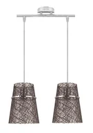 Akcesoria do oświetlenia - Candellux PLASTO ZWIS 2X60W E27 CHROM 32-28198 - miniaturka - grafika 1