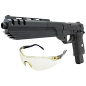 Zabawki militarne - IMITACJA BRONI A148 + OKULARY 0069 - miniaturka - grafika 1