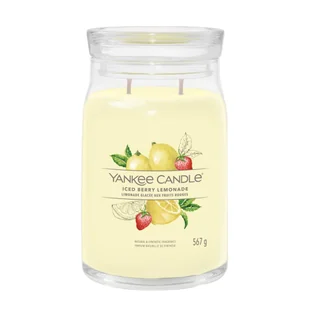 Yankee Candle Świeca zapachowa Iced Berry Lemonade duża - Świece - miniaturka - grafika 2