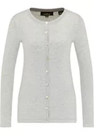 Swetry damskie - Idony Kardigan damski 15329876, szary melanż, XL/XXL, szary melanż, XL-XXL - miniaturka - grafika 1