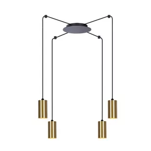 Kaja Oświetlenie Regulowana lampa wisząca z tubami na cztery żarówki K-4892 VIGO K-4892 - Lampy sufitowe - miniaturka - grafika 1