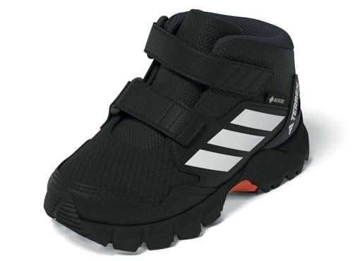 adidas Uniseks - niemowleta Terrex Skychaser Mid GORE-TEX Hiking Shoes Kids, core black/ftwr white/semi impact orange, 20 EU