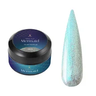 Żele do paznokci - F.O.X Shine Gel Mermaid 002 15ml biały żel kamuflujący do paznokci perłowy - miniaturka - grafika 1