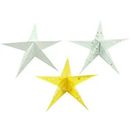 Ozdoby bożonarodzeniowe - Zawieszka świąteczna gwiazdka 60 cm - miniaturka - grafika 1