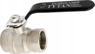 Zawory i kraniki - Hydroland ZAWÓR KULOWY WODNY 3/4" TYTAN RĄCZKA W/W // ZKW-20-WW-R-H-TYTAN - miniaturka - grafika 1