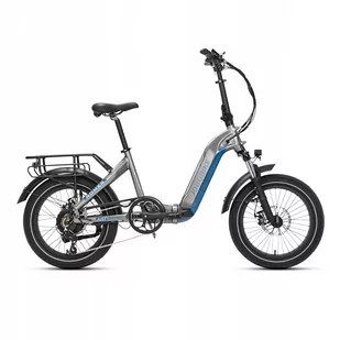 ROWER ELEKTRYCZNY JOBOBIKE ROMER FATBIKE SKŁADAK 20" NOWY 48V BATERIA 15Ah - Rowery elektryczne - miniaturka - grafika 1