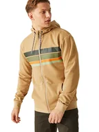Bluzy męskie - Regatta Bluza "Hoody II" w kolorze beżowym - miniaturka - grafika 1