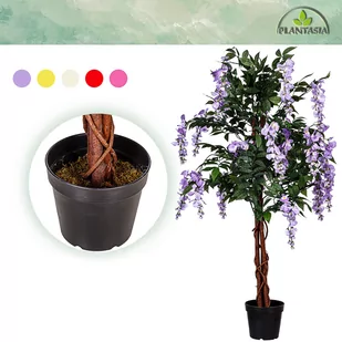 SZTUCZNE DRZEWO GLICYNIA WISTERIA 150CM FIOLET - Sztuczne drzewka - miniaturka - grafika 2