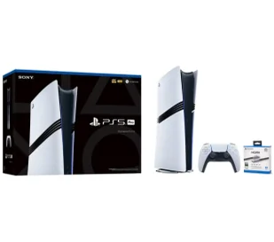 Sony PlayStation 5 Pro (PS5 2TB + kabel HDMI 4K PowerA 3m) - Konsole Playstation - miniaturka - grafika 1