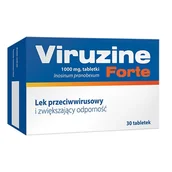 Przeziębienie i grypa - Viruzine Forte 1000mg x30 tabletek - miniaturka - grafika 1