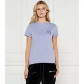 Koszulki i topy damskie - Karl Lagerfeld T-shirt Jelly Ikonik 2.0 Regular Fit - miniaturka - grafika 1
