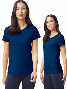 Koszulka Damska T-Shirt Bawełna HEAVY Gildan GIL5000 GRANAT L - Koszulki i topy damskie - miniaturka - grafika 1